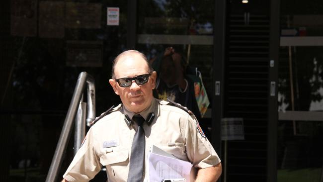 Alice Springs Correctional Centre general manager Bill Carroll leaves the Alice Springs Local Court on Tuesday. Picture: Gera Kazakov