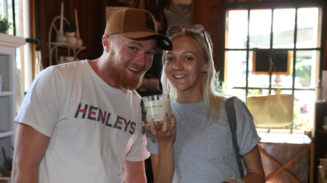 Faces of the Gold Coast, Mt Tamborine. Jarrad McIlroy and Rhia Katy from Southport in the Mountain House... Picture Glenn Hampson