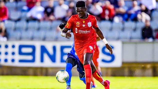 Emerging talent Mohamed Toure will feature for Adelaide United youth this NPL SA campaign. Picture: Ken Carter