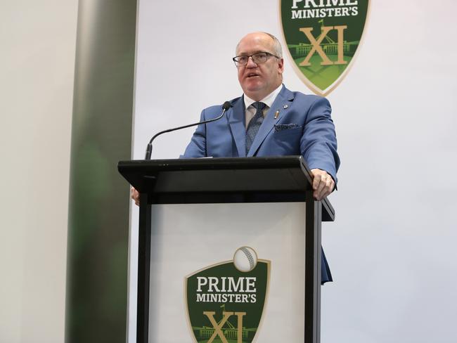 Earl Eddings has been forced to step aside from his role as chair of Cricket Australia. Picture Kym Smith