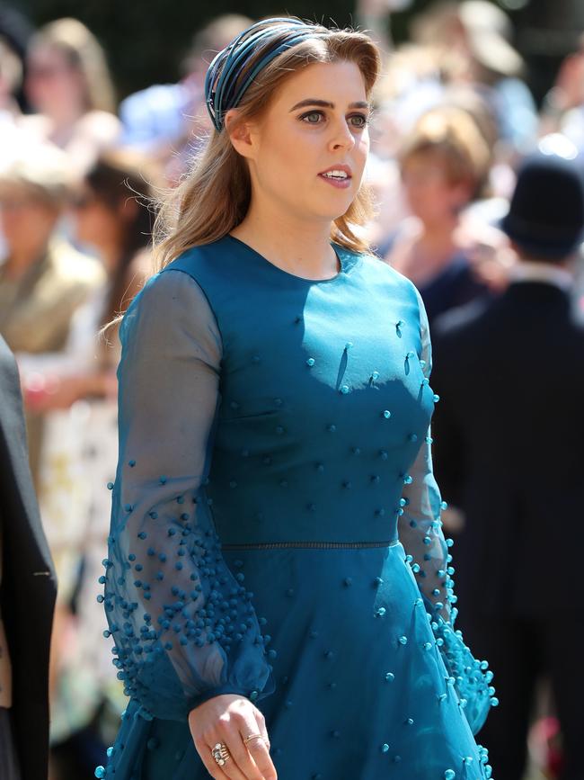 Prince Harry’s cousin, Princess Beatrice. Picture: AFP