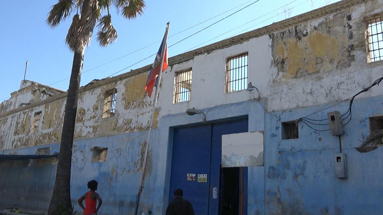 The main prison of Port-au-Prince, Haiti. Picture: Luckenson Jean/AFP