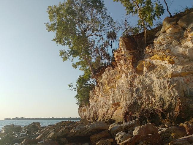 East Point stands proudly on the horizon, with no clouds in sight. Picture: Pete Bonner