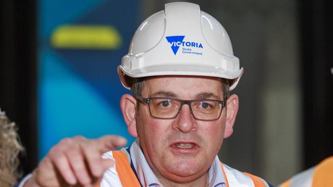 Victorian Premier Daniel Andrews on Tuesday. Picture: NCA NewsWire / David Geraghty