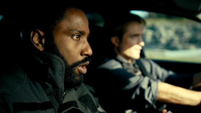 John David Washington and Robert Pattinson make a formidable team in the much-anticipated Tenet.