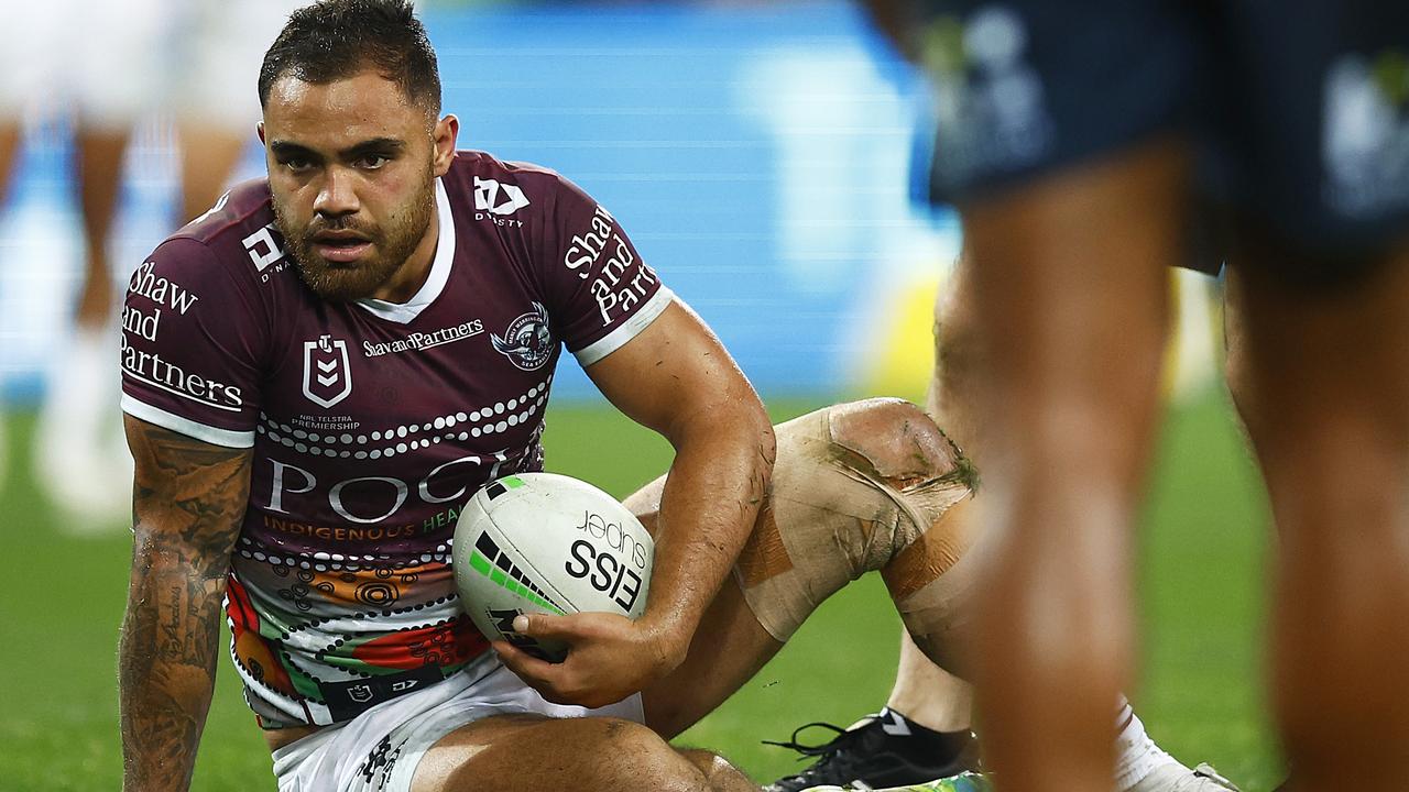 Dylan Walker insists the Sea Eagles have moved on from the Pride jersey fiasco. Picture: Getty Images