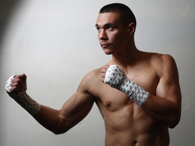 It’s been a less than ideal fight camp for Tim Tszyu. Picture: Chris Hyde/Getty Images