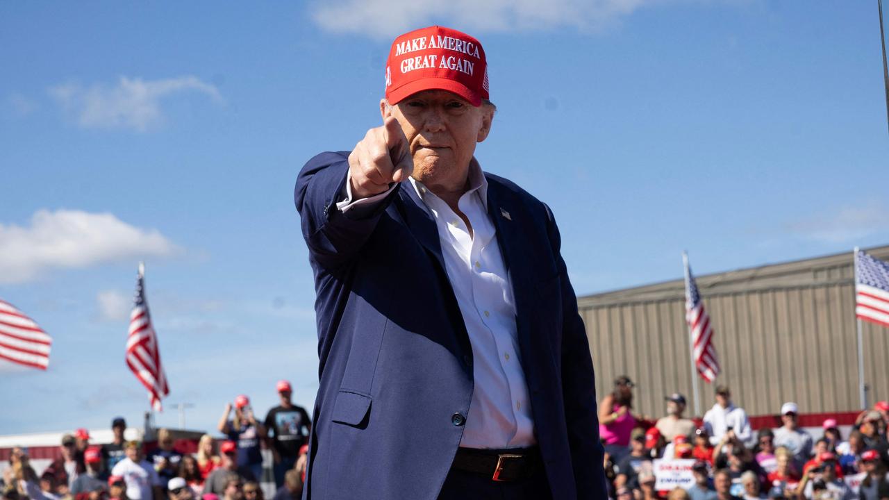 Donald Trump has vowed his second term would be a ‘bloody’ one. Picture: Scott Olson/Getty Images North America/Getty Images via AFP