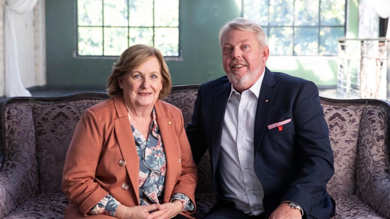 Bruce and Denise Morcombe joined forces with the Australian Federal Police to tackle the stigma around child abuse.