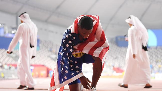 Christian Coleman missed three drug tests in a 12-month period. Picture: Matthias Hangst/Getty Images