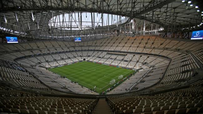 Only one stadium existed before the country was designated as the World Cup host. Picture: AFP