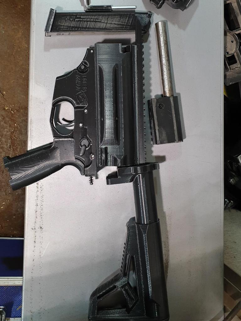 Police raids allegedly uncovered 3D printers being used to mass produce illegal firearms. Picture: NSW Police