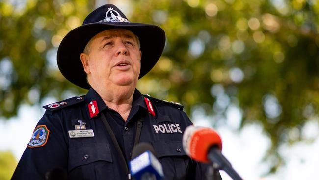 NT Police Deputy Commissioner Murray Smalpage. Picture: Che Chorley