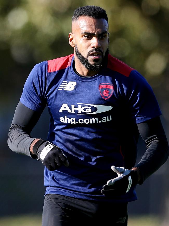 Heritier Lumumba during his time at Melbourne.