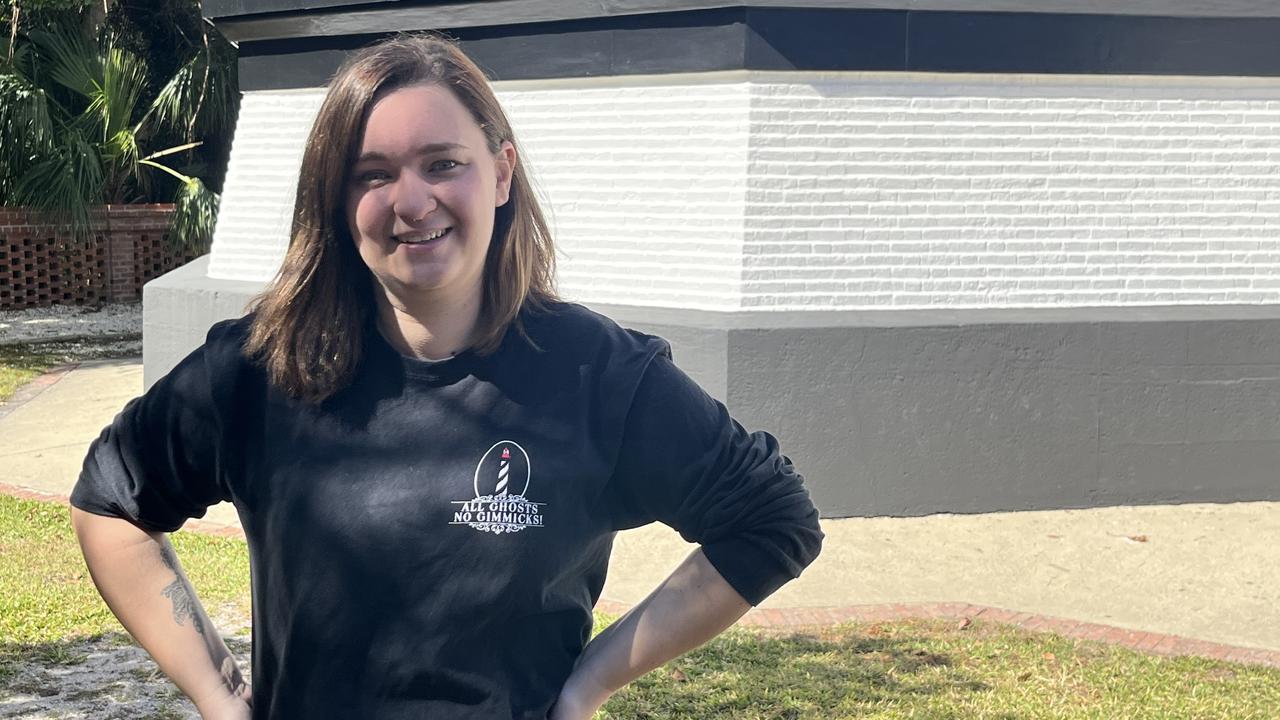 Abbey Smith of St Augustine Lighthouse, Florida.