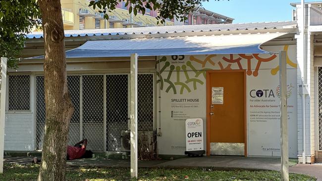 The current Council of the Ageing (COTA) building on Smith St, Darwin. Picture: Annabel Bowles