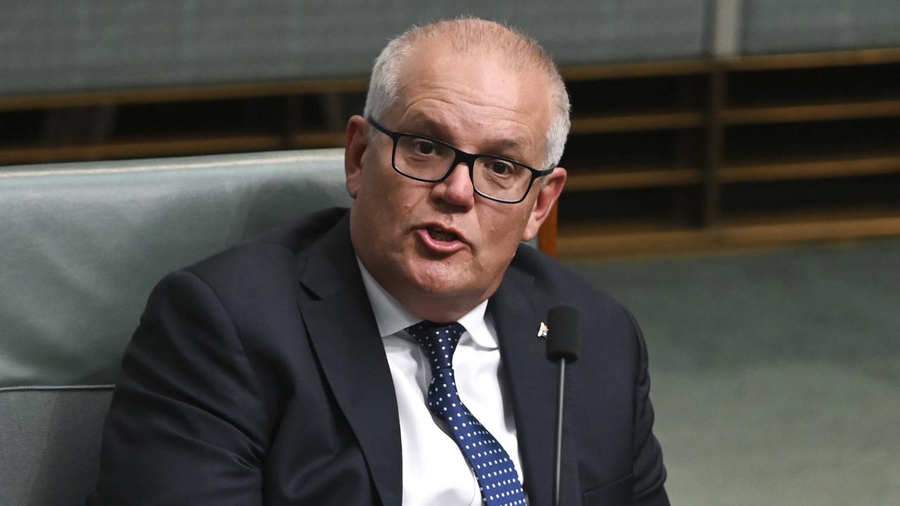 Mr Morrison was savaged by Labor in Question Time. Picture: NCA Newswire/Martin Ollman.