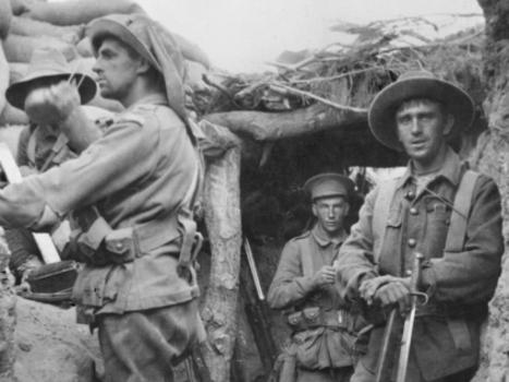 The Turkish Lone Pine trenches, captured on the afternoon of the 6 August 1915 by 1st Brigade under Brigadier General Walker, with the loss of 3,000 men. Source Australian War Memorial.