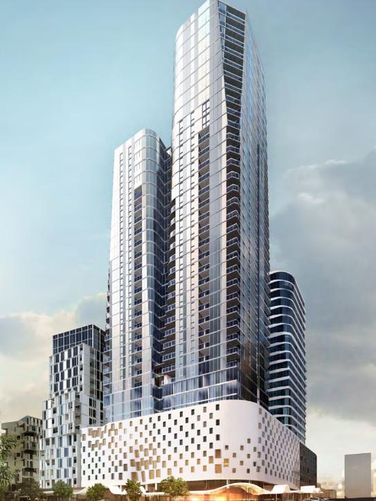 Three towers are planned for 845-851 Whitehorse Rd will look when it is finished.