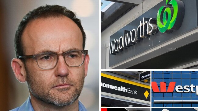 Greens leader Adam Bandt is proposing a super-profits tax on some of Australia's biggest companies. Picture: NewsWire