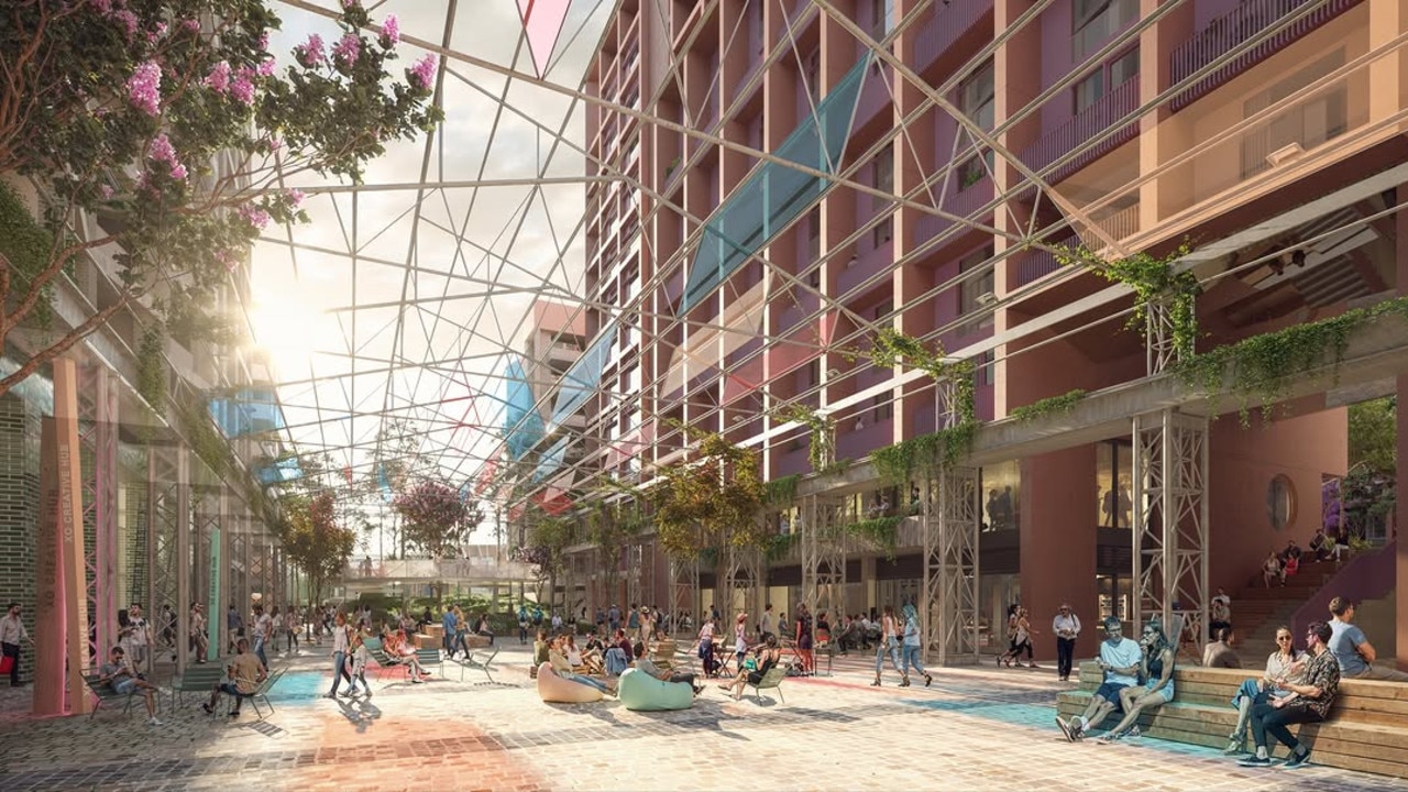 An artist's impression of the proposed Marrickville Timberyards development. Source: Instagram/neoscapeprojects