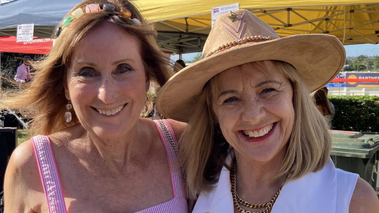 Gympie Race Day, March 4 2023 – Rona Blight and Karen Beck.