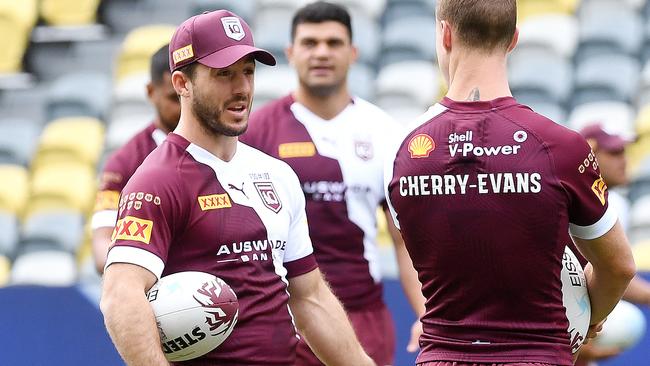 Ben Hunt is likely to join Queensland’s side tonight as 18th man. Picture: Shae Beplate.