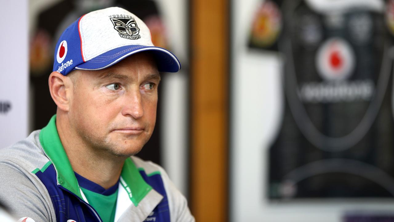 The Warriors have held a robust discussion with coach Nathan Brown, but deny he is under any pressure of getting sacked. Picture: Getty Images.