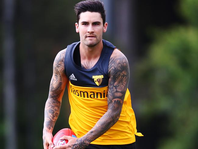 The Hawks will be hoping Wingard can find plenty of the footy when he steps out in the brown and gold this season. Picture: Getty Images