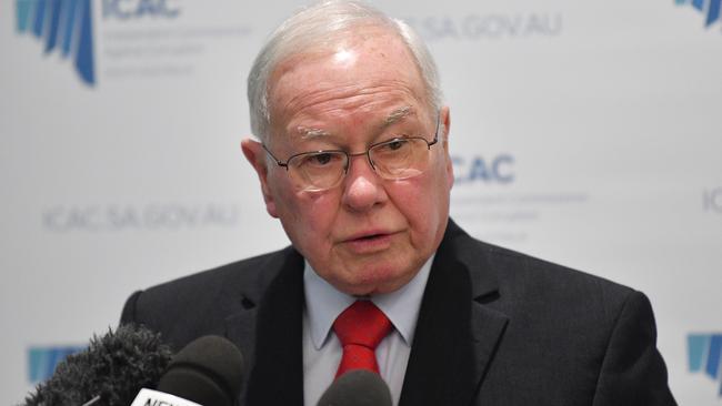 ICAC Commissioner Bruce Lander in October last year. Picture: AAP / David Mariuz