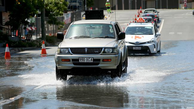 Northey Street, Windsor, today.  (AAP Image/Jono Searle))