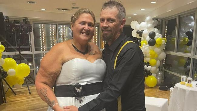 Newlyweds Rebecca Stone and Richard Johnson have slammed Luna Park who hosted their wedding in April. Picture: Facebook.