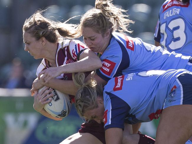 Queensland skipper Karina Brown also made the cut. Picture: AAP