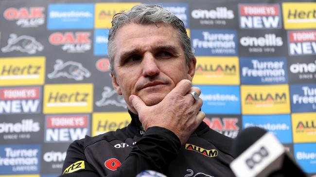 Ivan Cleary is on the verge of taking a seat at the table alongside legendary coach Jack Gibson. Picture: Getty Images