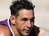 Billy Slater training hard before his first game of NRL in 2017 Picture:Wayne Ludbey