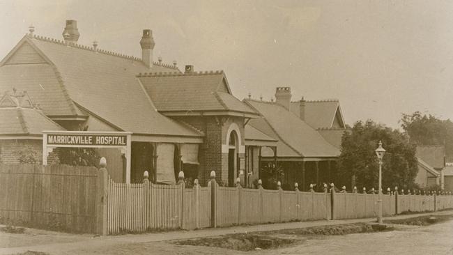 Marrickville Cottage hospital c.1910.