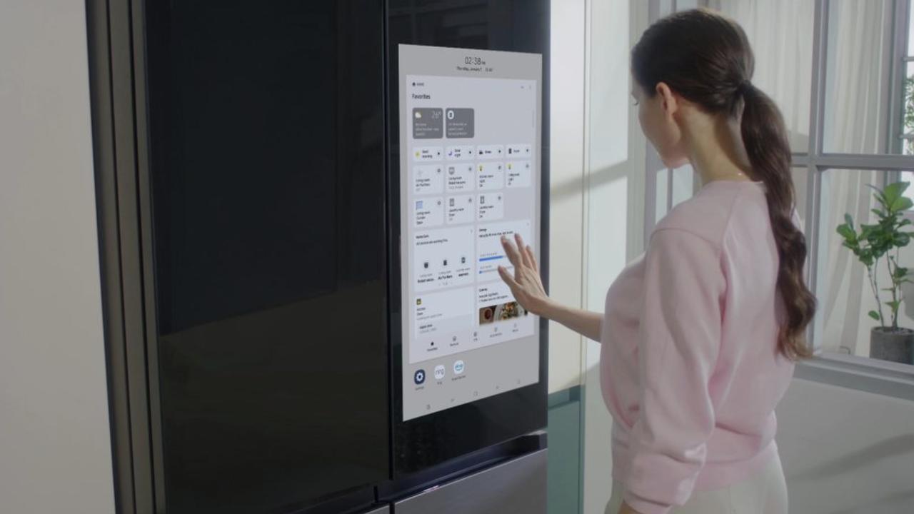 Samsung’s Bespoke AI Family Hub can tell which food is nearing expiry and it can also generate recipes.
