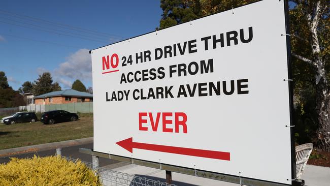 Lady Clark Ave is the proposed site of the new store. Picture: Nikki Davis-Jones