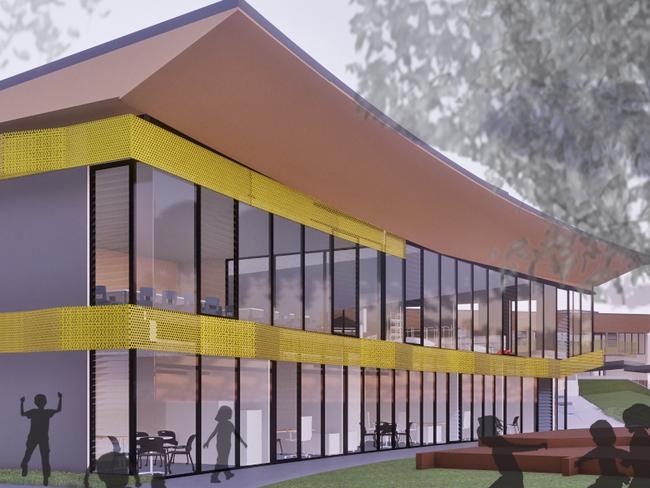 Artist impressions of Canterbury South Public School's redevelopment plans. Picture: Department of Education