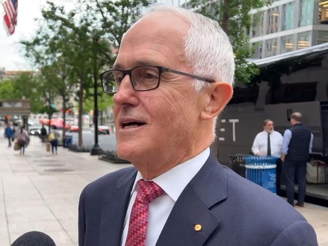 Former Australian prime minister Malcolm Turnbull has a $40m harbourside mansion.