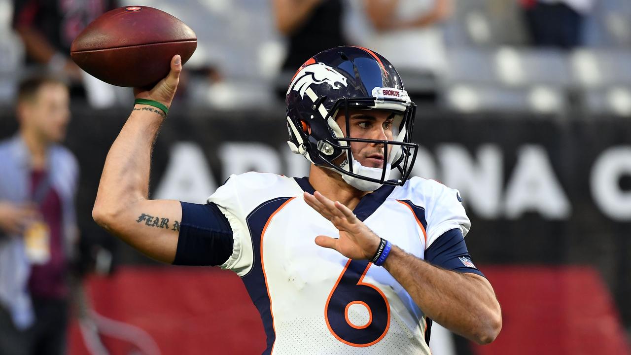Denver Broncos quarterback Chad Kelly. Photo: Norm Hall/Getty Images/AFP