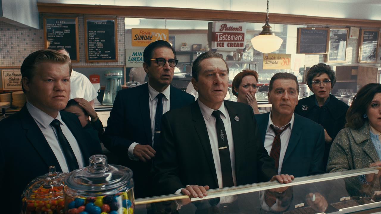 Rourke claimed that he was blocked from appearing in The Irishman because of De Niro. Picture: Netflix