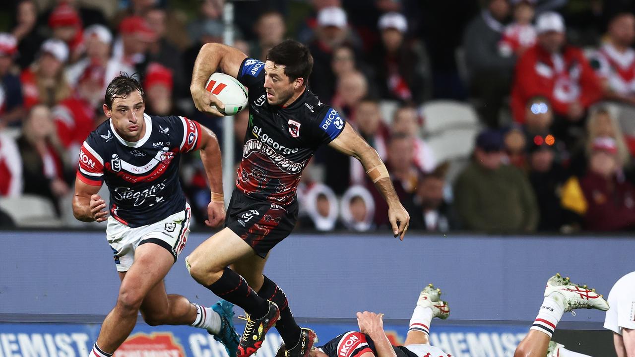 Ben Hunt stood up following the axing of Anthony Griffin, as the Dragons snapped a six-game losing streak. Picture: Getty Images.