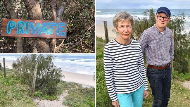 Noosa’s rich beachside neighbourhoods claiming dunes as their own