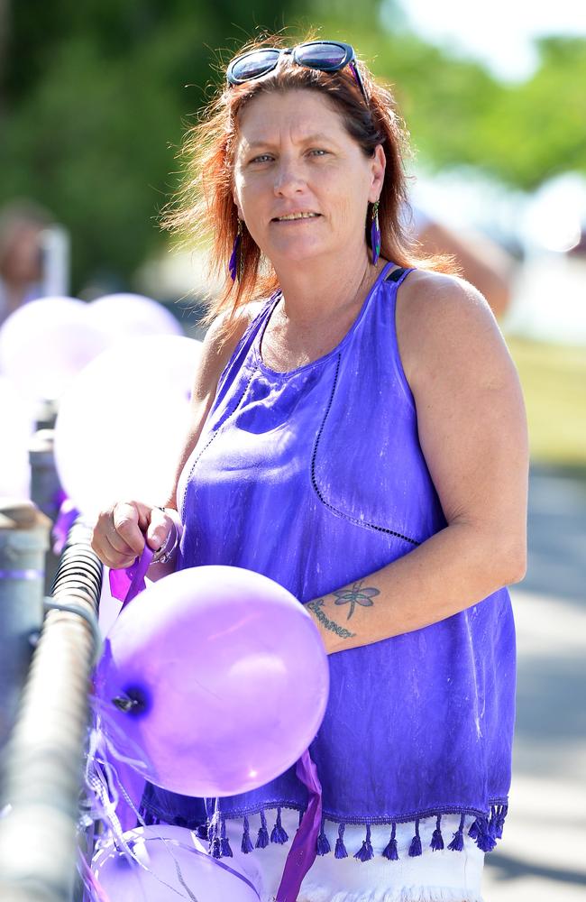 Andrea Shoesmith at a past Summer’s Day in honour of her daughter who died after she swallowed a button battery in 2013.