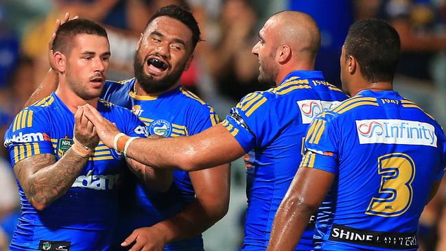 Nathan Peats looms as the casualty of Parramatta’s salary cap woes. pic Mark Evans