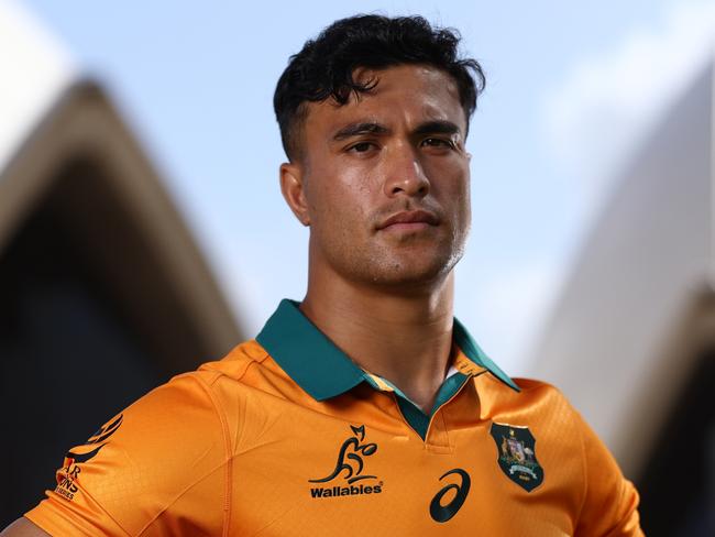 Former Rugby Australia chairman believes Joseph-Aukuso Suaalii could be rugby’s Tom Brady. Picture: Jason McCawley/Getty Images