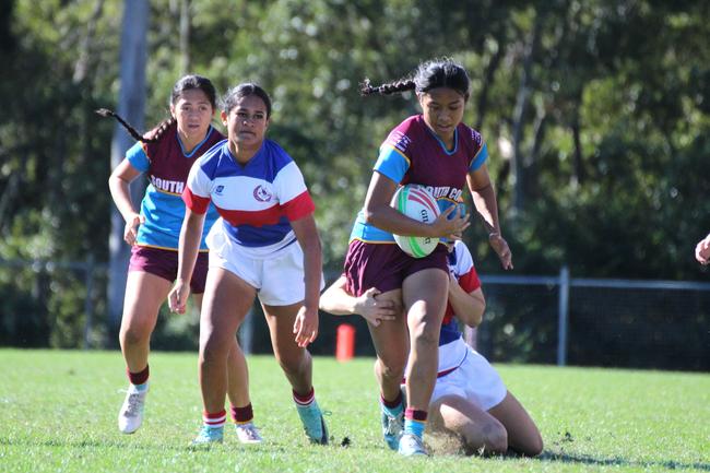QRSS Girls 7s State Championships action at Ballymore Stadium on Sunday June 2, 2024.