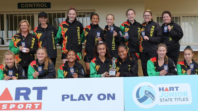 Penrith District Netball Association's under-13 state champions. Picture: May Bailey