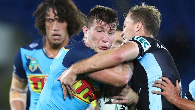 Jai Arrow has been a revelation for the Titans since his switch from the Broncos. Picture: Chris Hyde/Getty Images